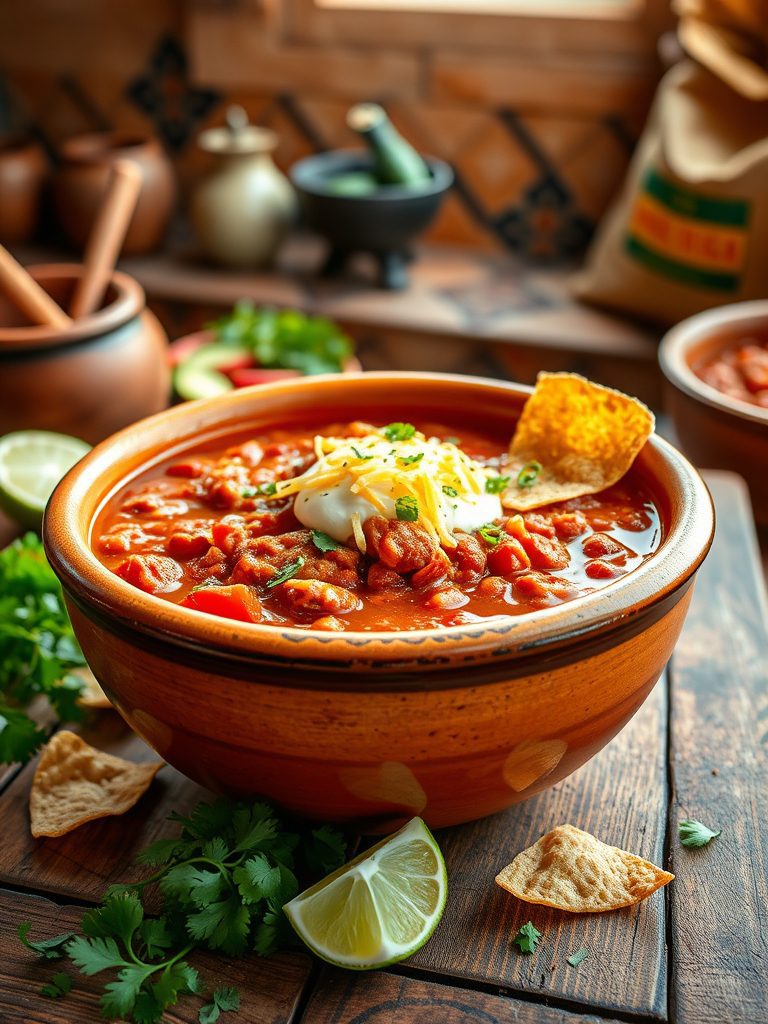 spicy beef based stew