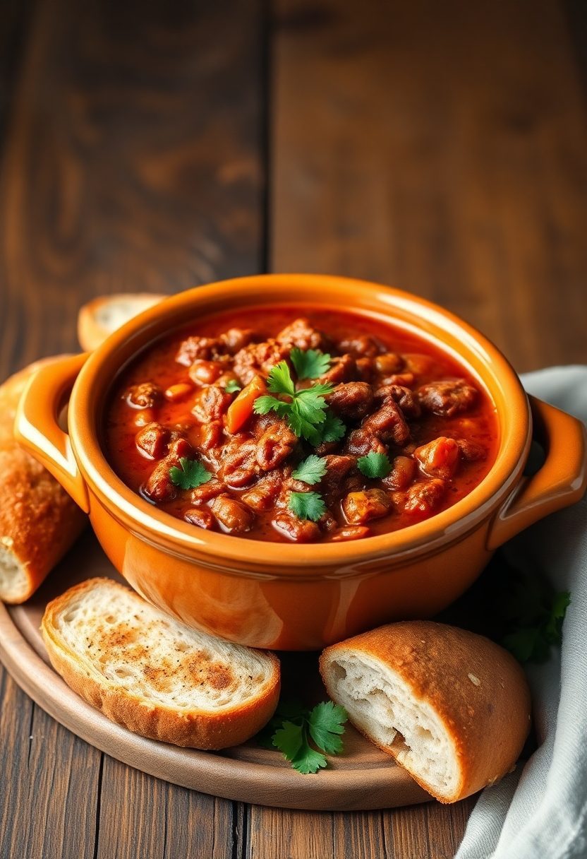 spicy beef stew dish