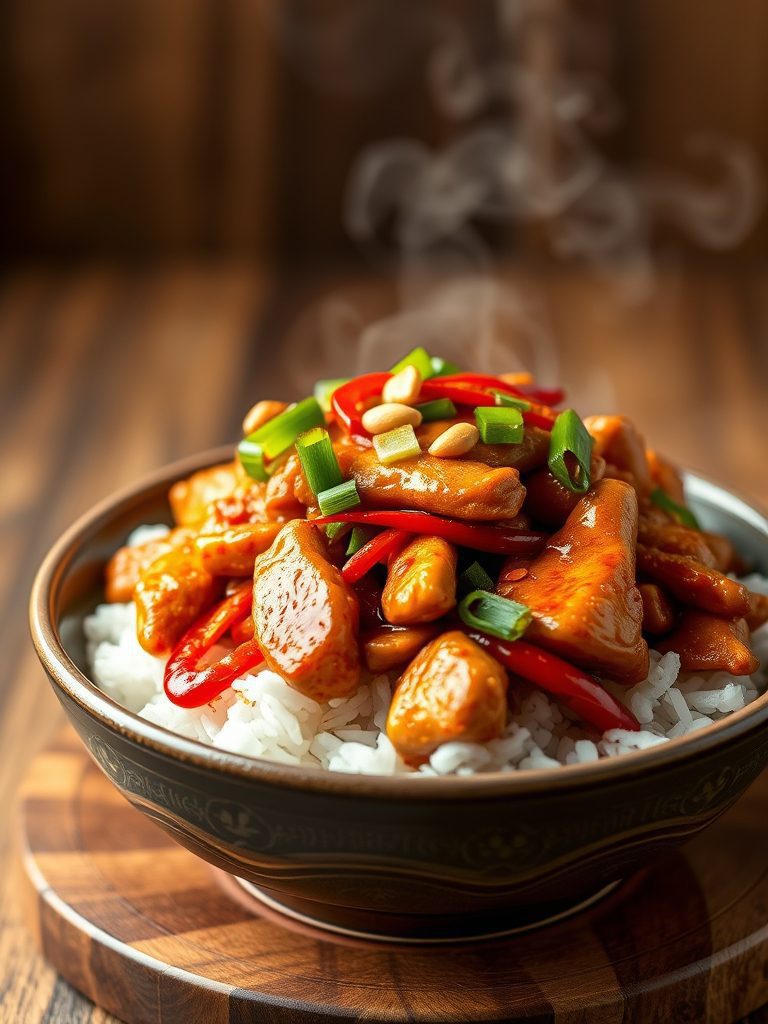 spicy chinese stir fry