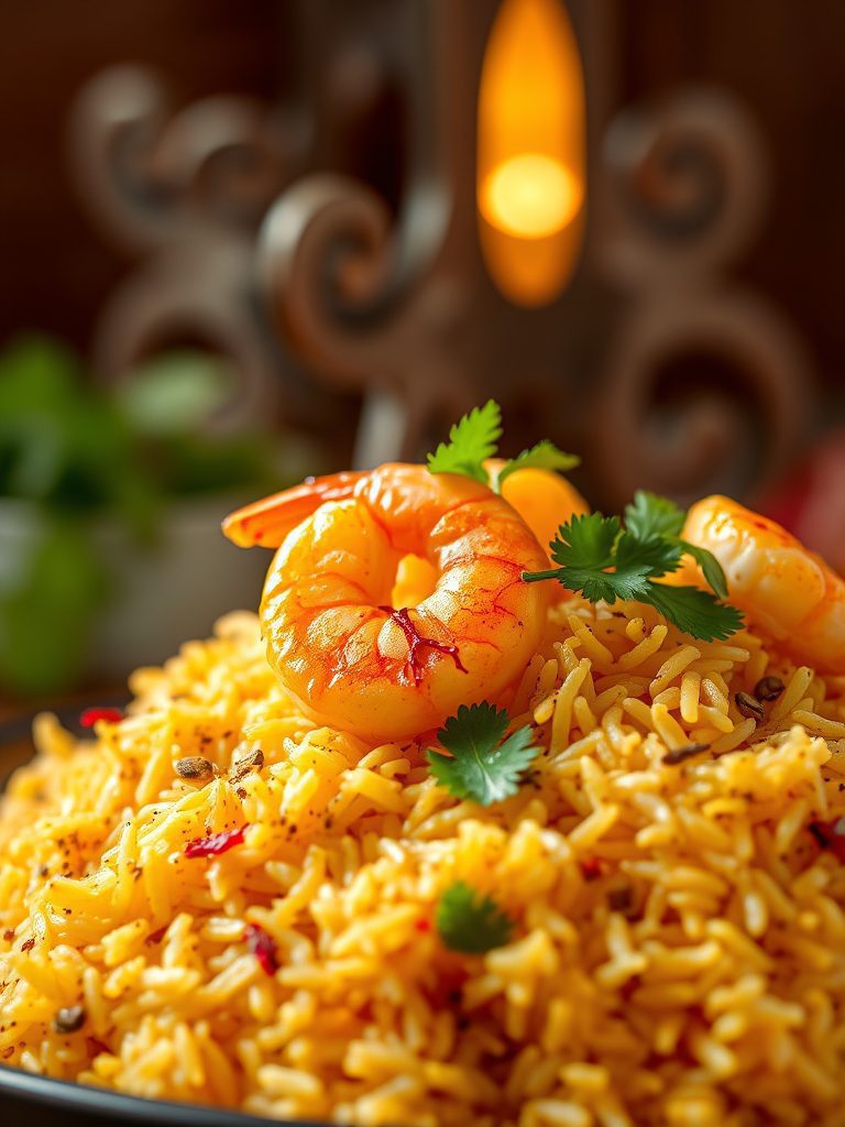 spicy indian rice dish