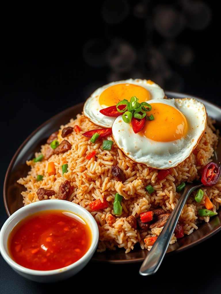 spicy indonesian fried rice