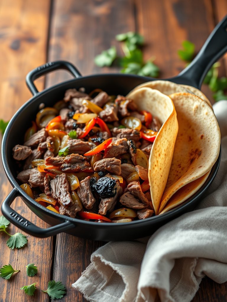 spicy mexican beef dish
