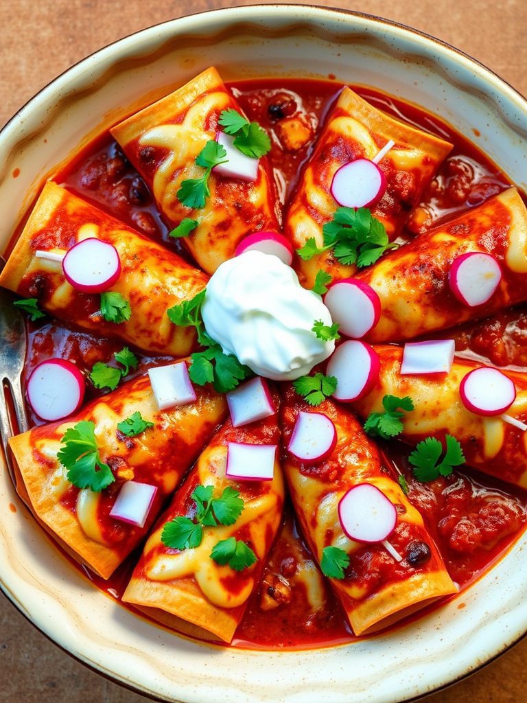 spicy mexican food dish