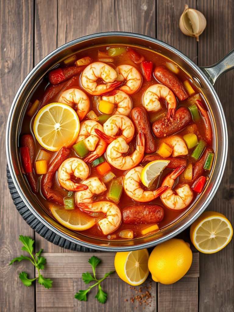spicy seafood social event