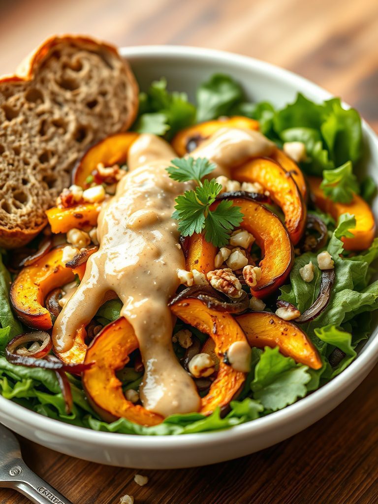squash and onion salad