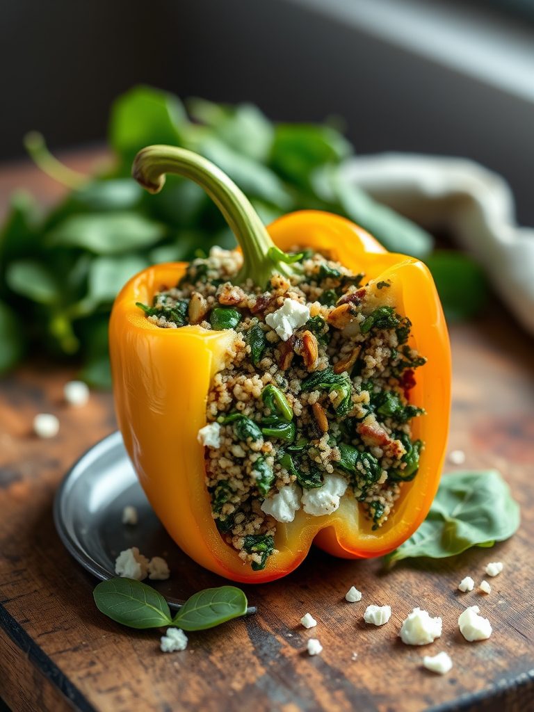 stuffed peppers with quinoa