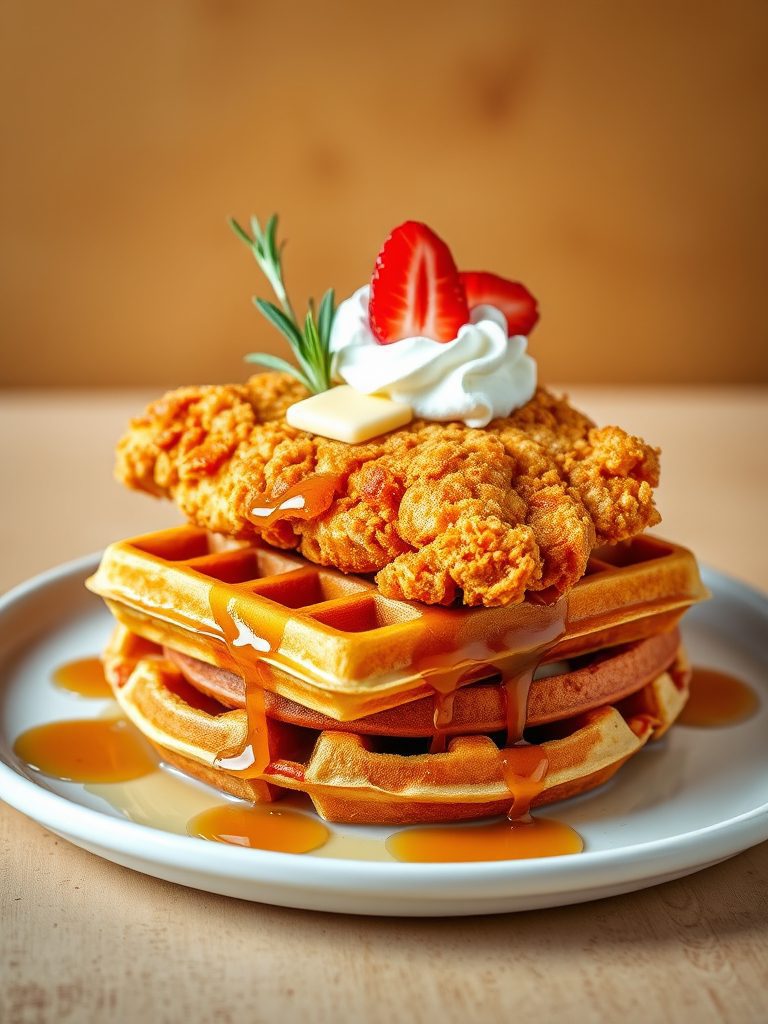 sunny morning breakfast dish