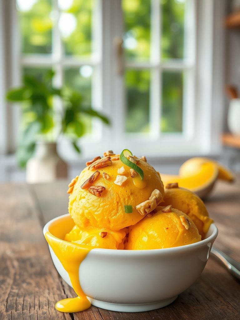 sweet and creamy dessert