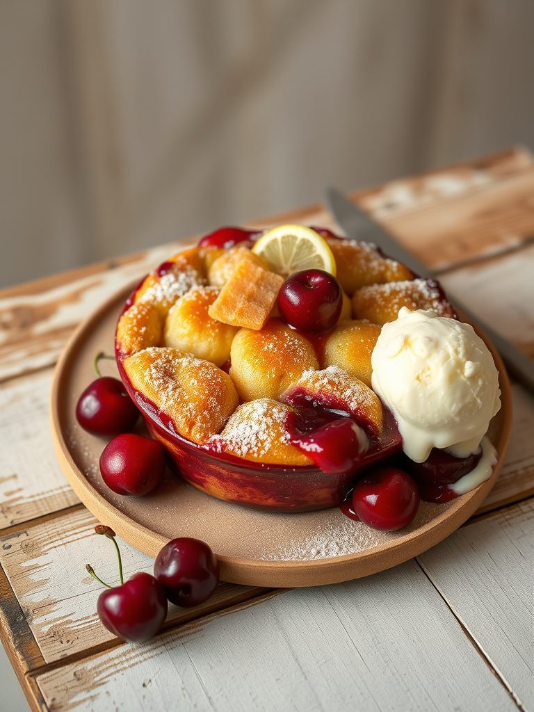 sweet and zesty dessert