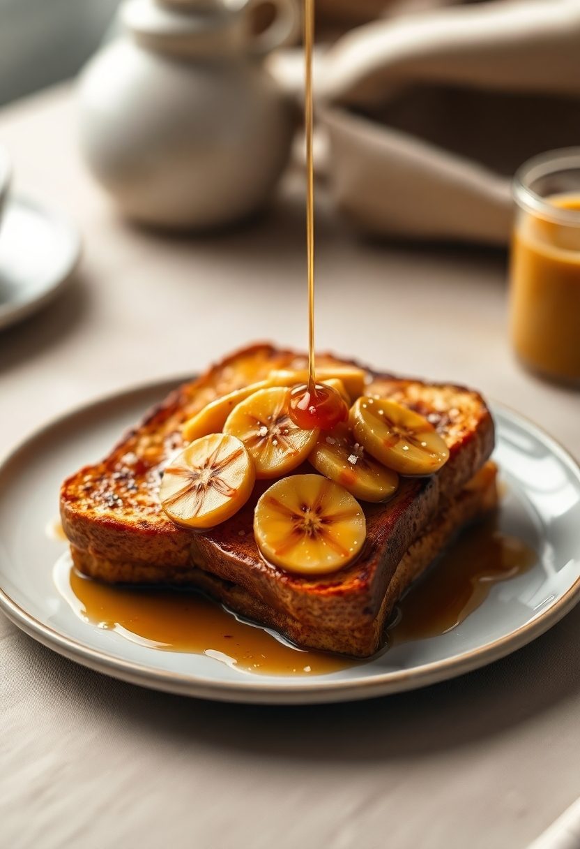 sweet breakfast banana treat