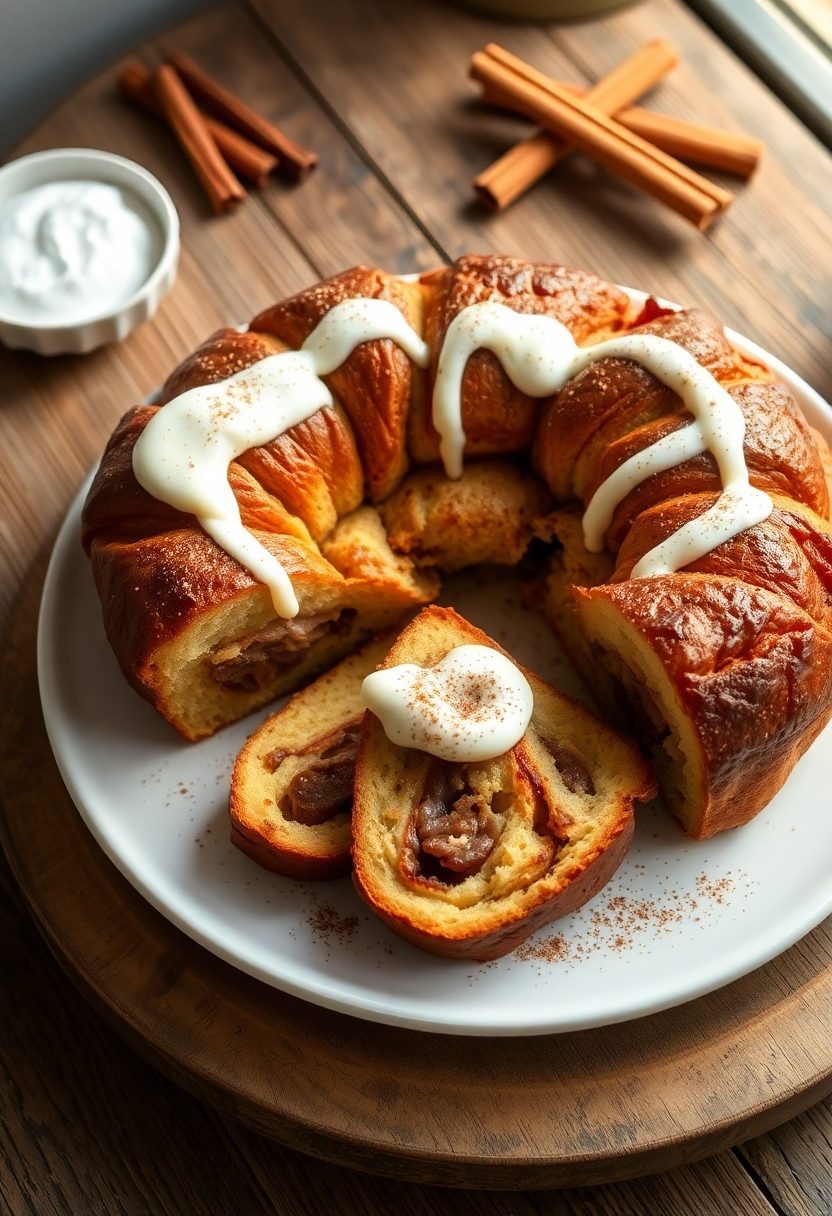 sweet breakfast casserole dish