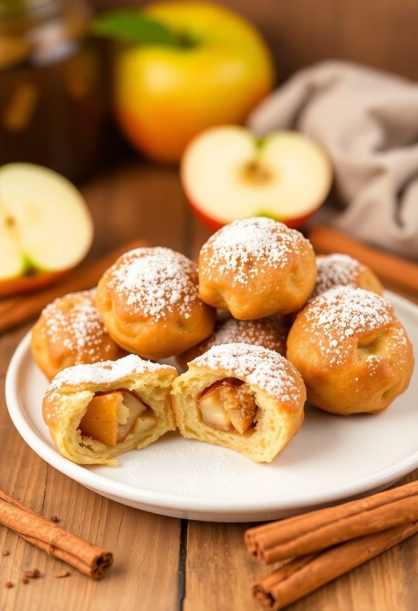 sweet breakfast food bites