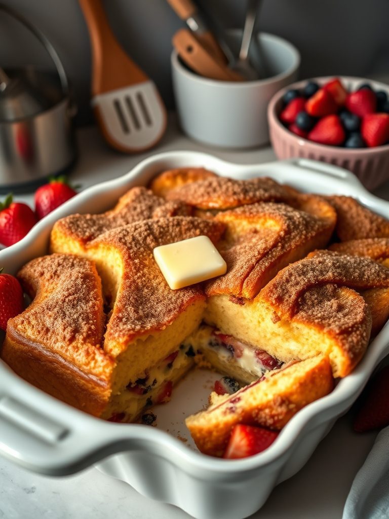 sweet breakfast french dish
