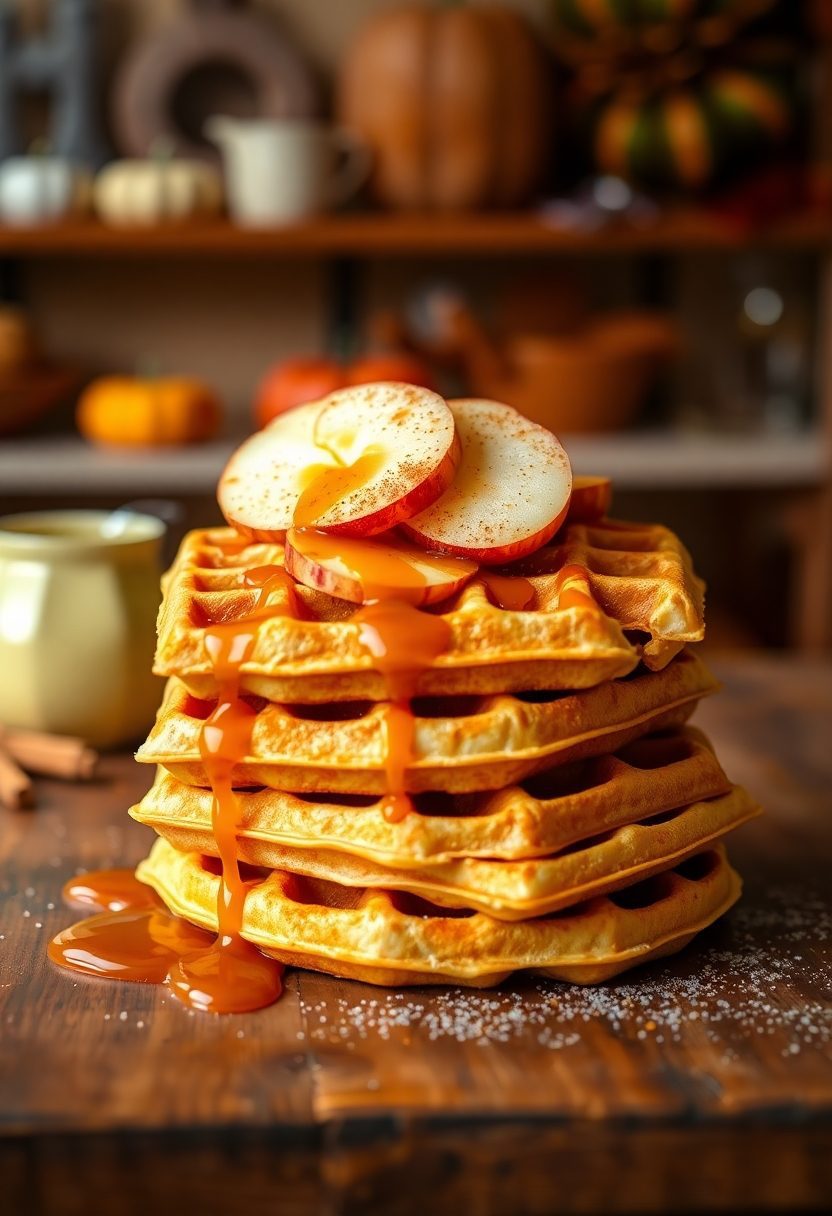 sweet breakfast waffle treats