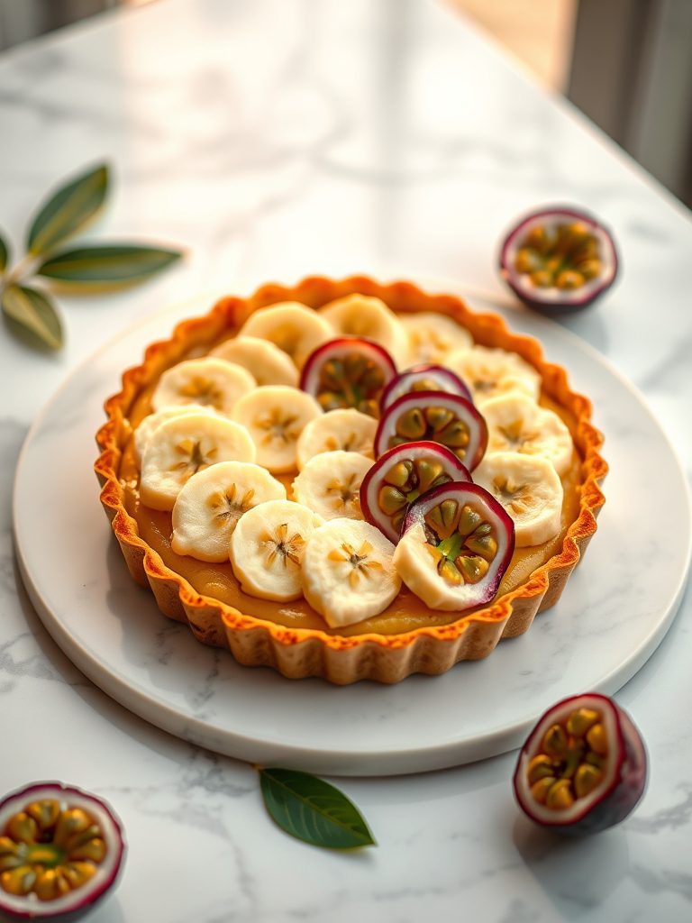 sweet fruit dessert tart