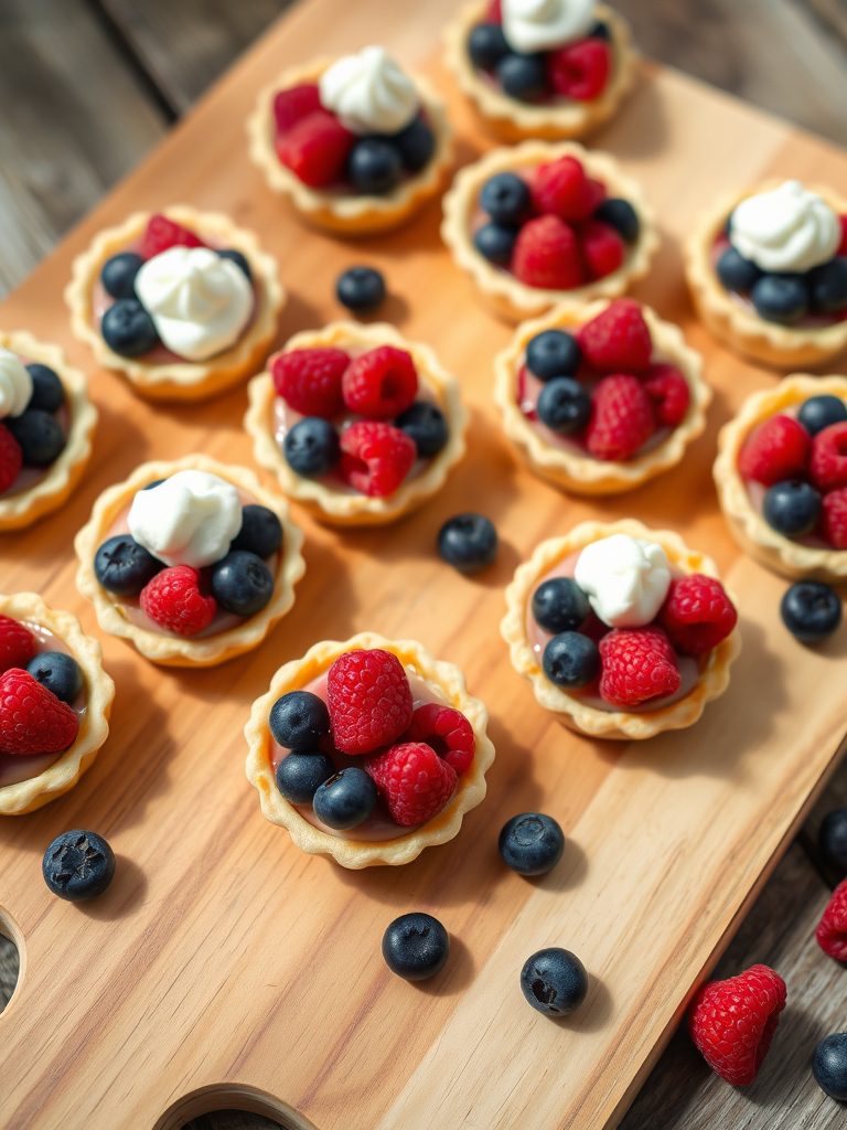 sweet fruit mini desserts