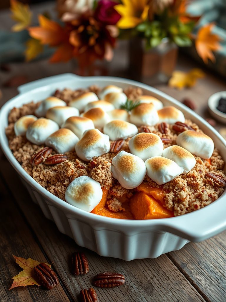 sweet potato dessert dish