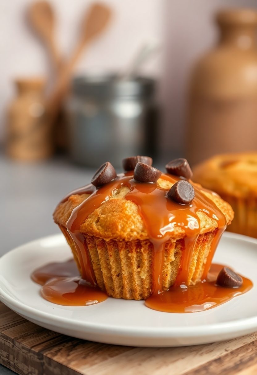sweet treat with caramel