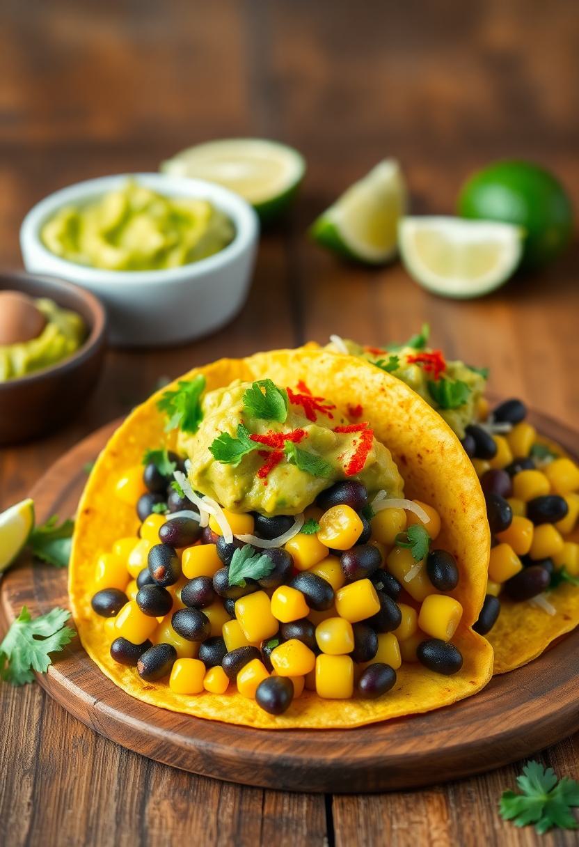 tacos with mexican freshness