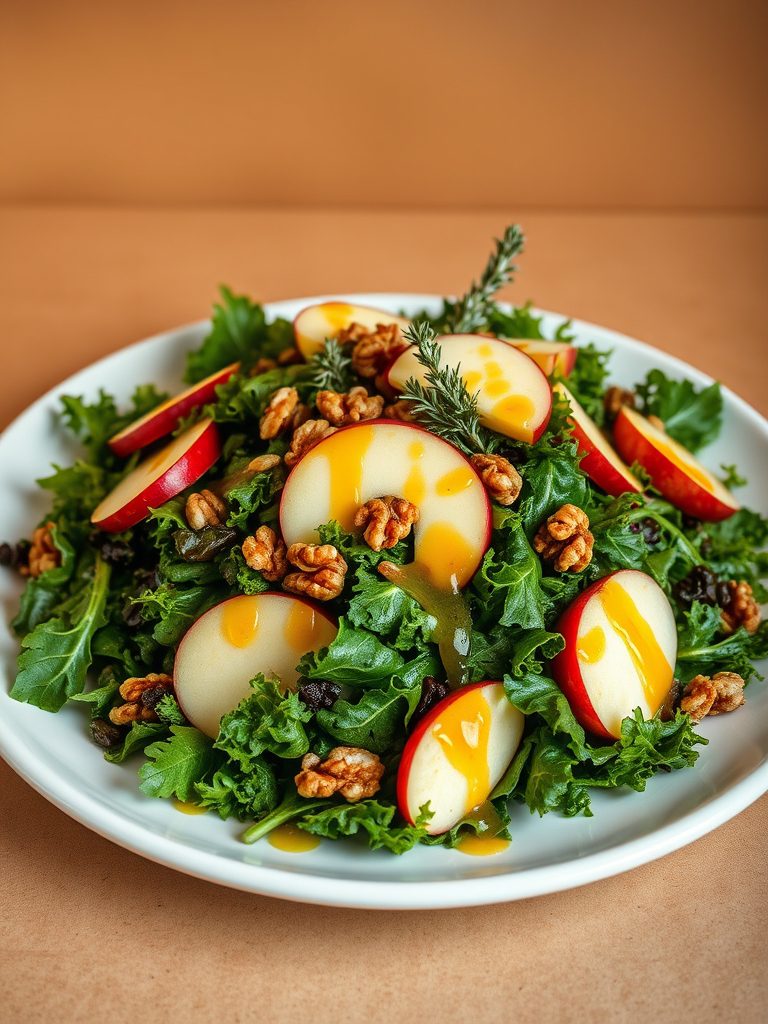 tasty autumn salad dressing