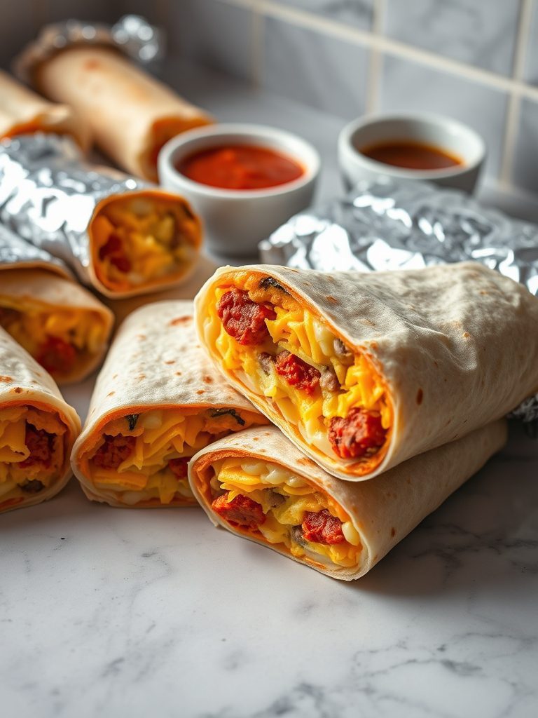 tasty morning food delight