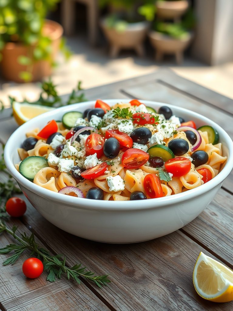 traditional greek pasta dish