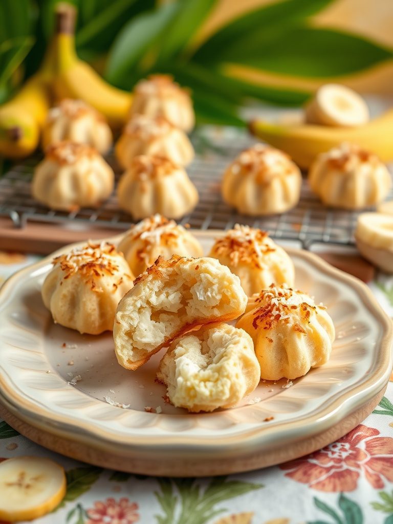 tropical sweet baked treats