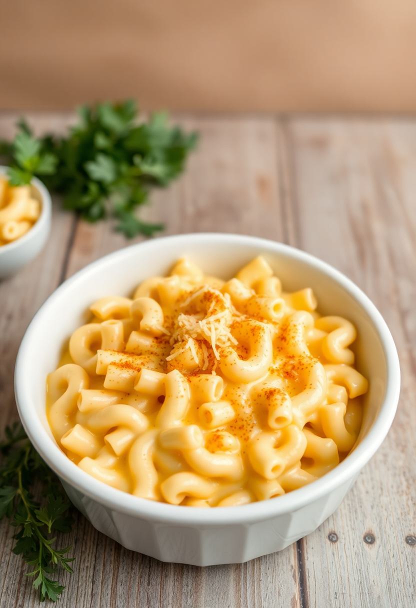 various cheesy pasta dishes