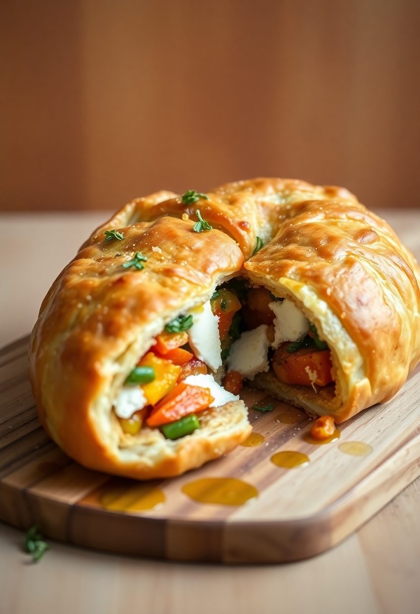 vegetarian main course dish