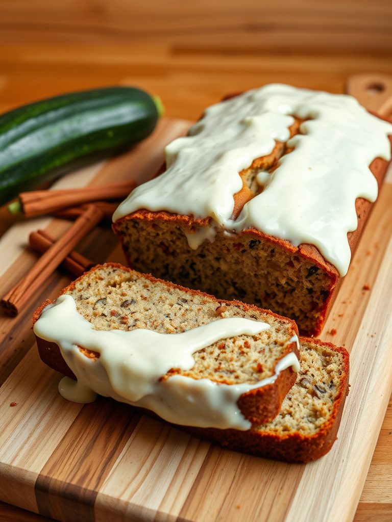 zucchini bread with cheese