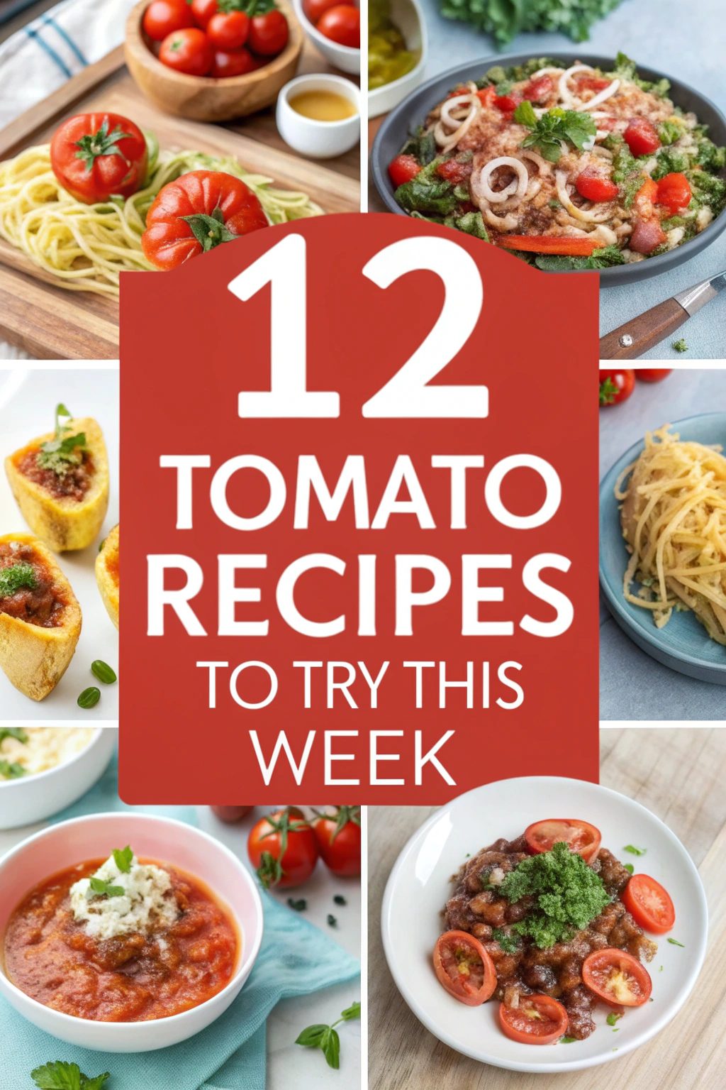 12 Tomatoes Recipes to Try This Week