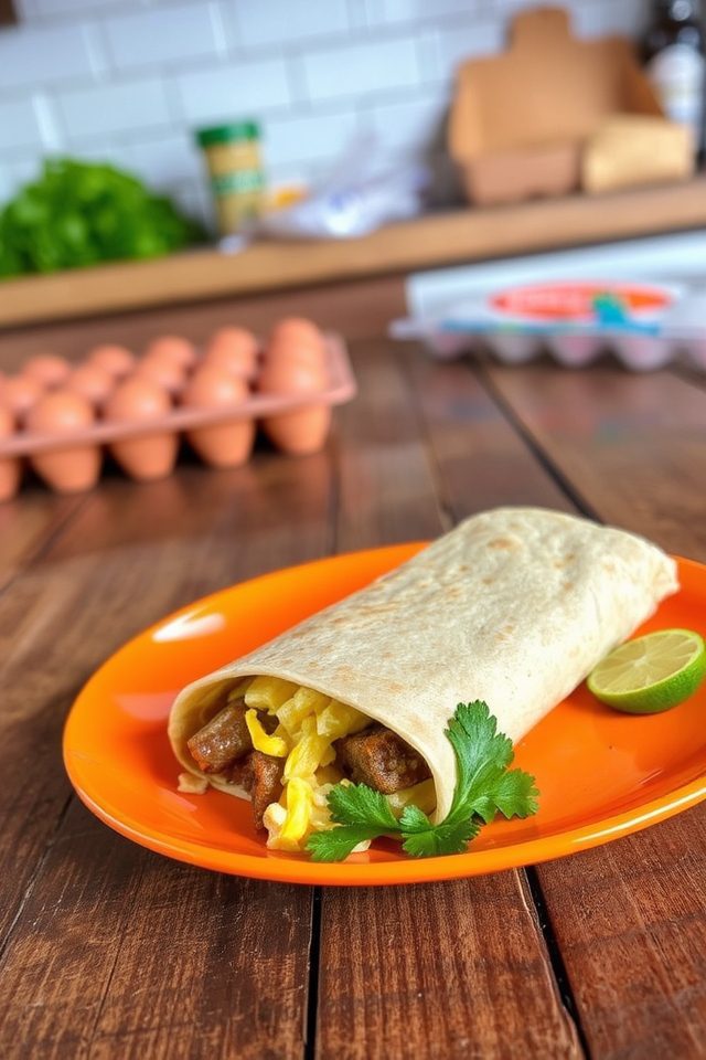 affordable breakfast burrito option