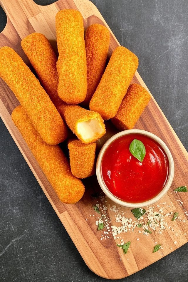 air fryer mozzarella sticks