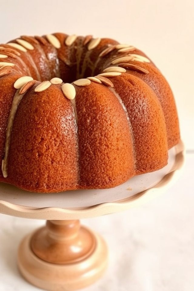 almond cake with amaretto