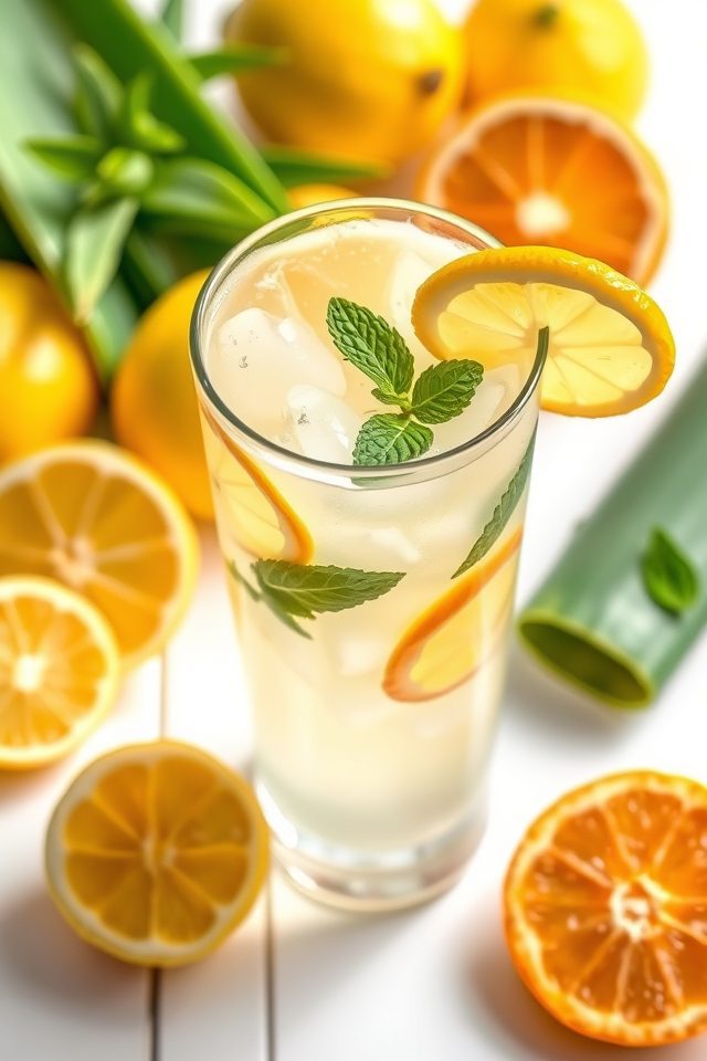 aloe vera citrus refreshment