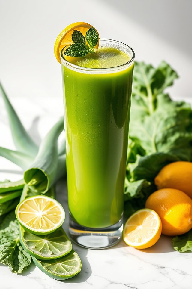 aloe vera green juice