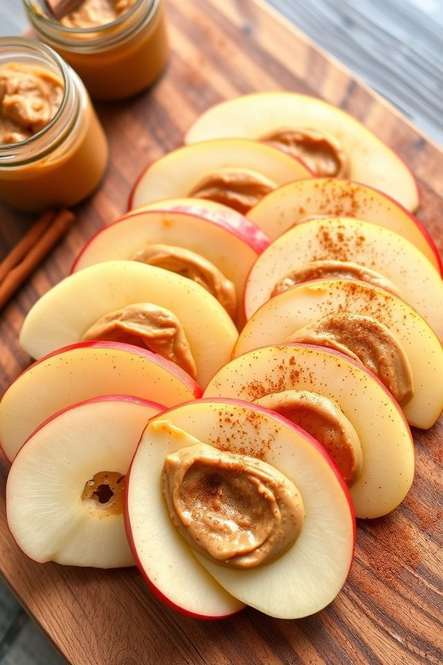 apple almond cinnamon snack