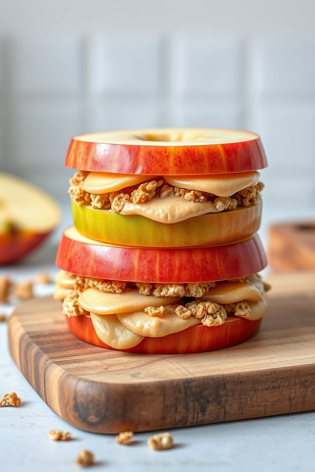 apple nut butter granola