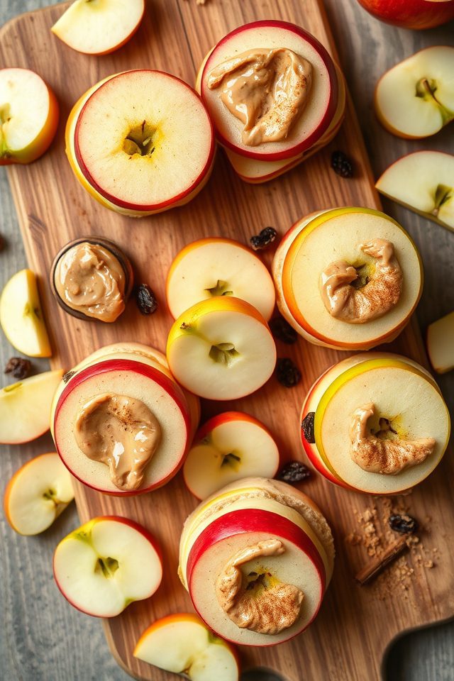 apple slices nut butter