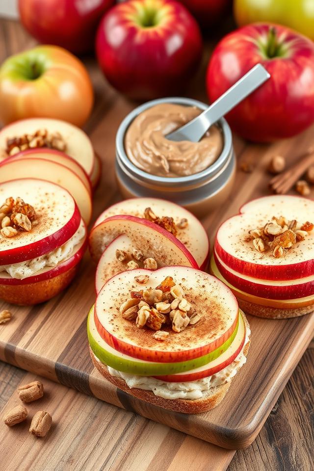 apple slices nut butter