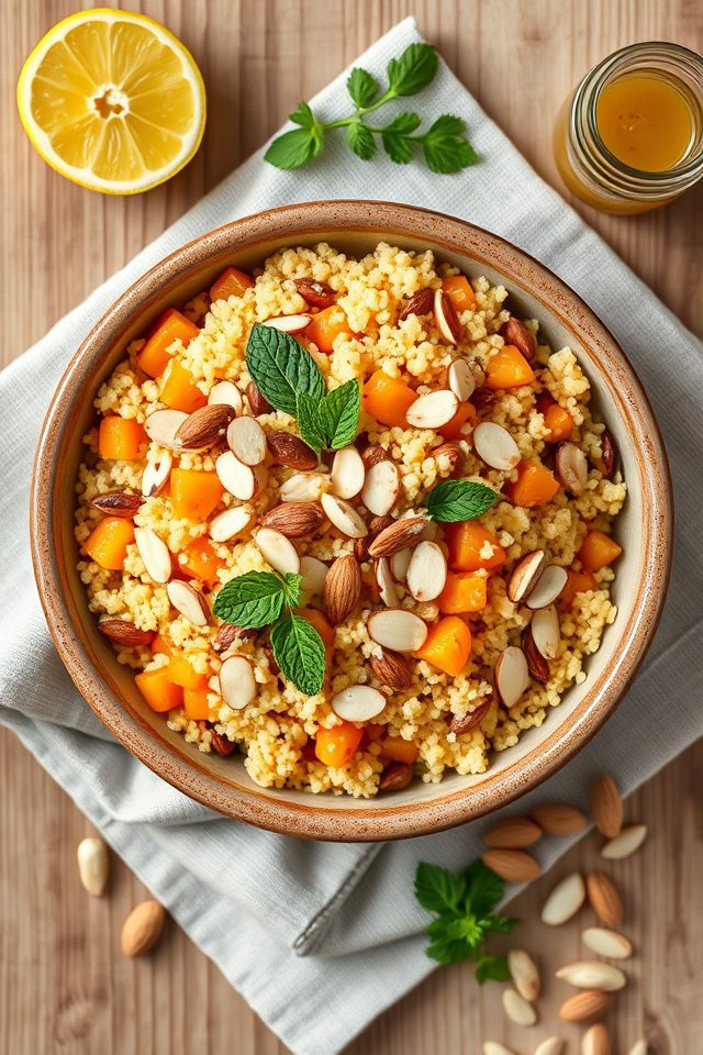 apricot almond couscous salad