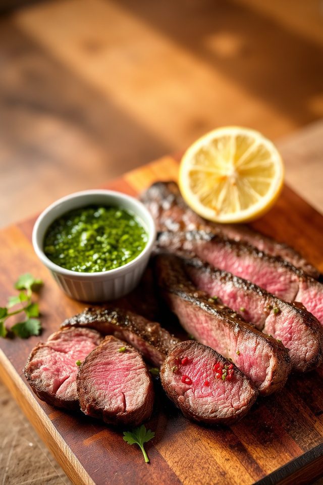 argentinean grilled steak dish