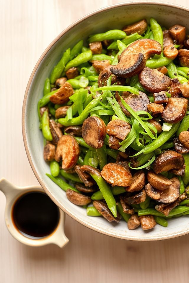 asian inspired spring salad