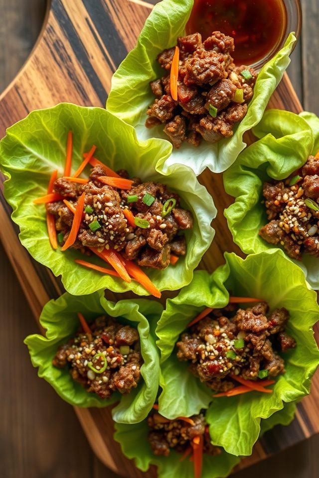 asian lettuce wrap recipe