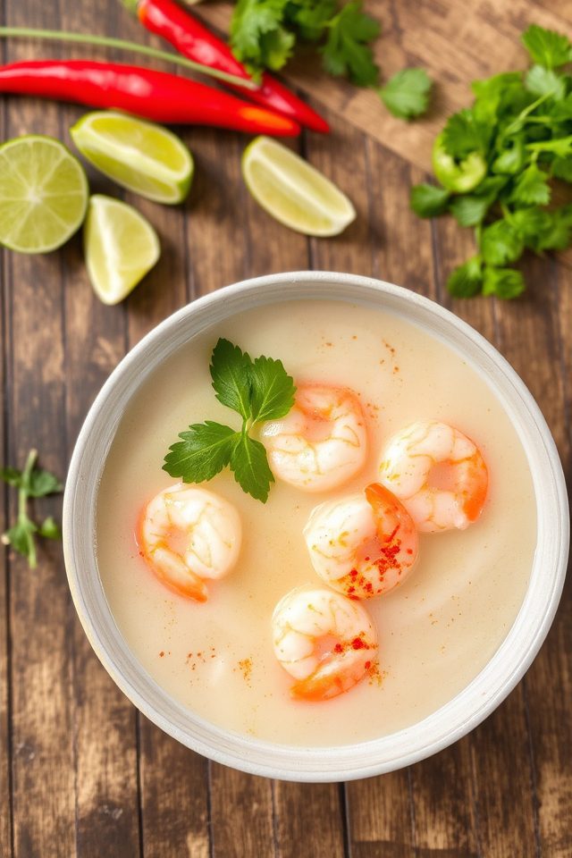 authentic thai coconut soup