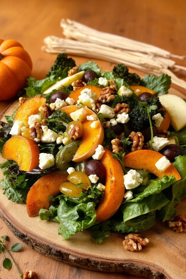 autumn harvest salad delight
