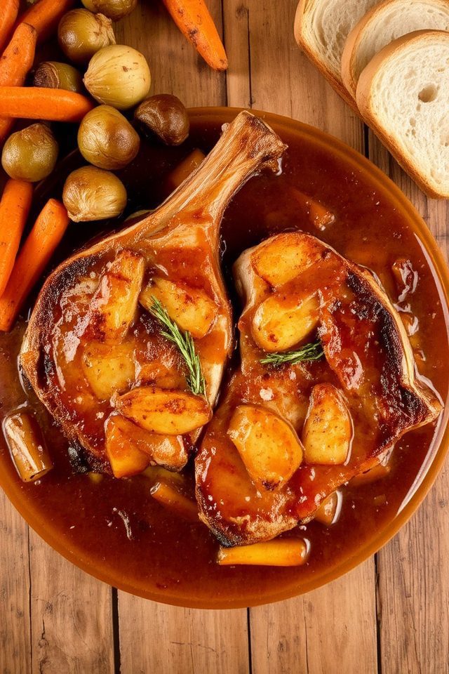 autumn pork chop recipe