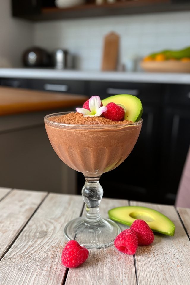 avocado based sweet treats