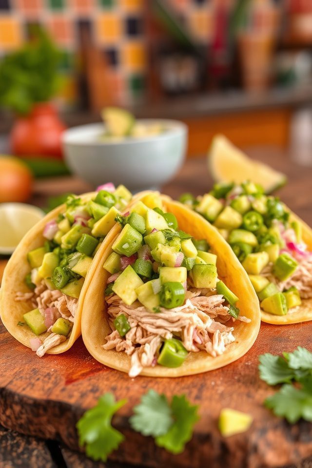 avocado salsa tacos recipe