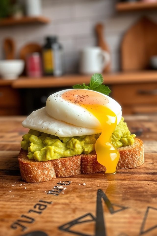 avocado toast for breakfast